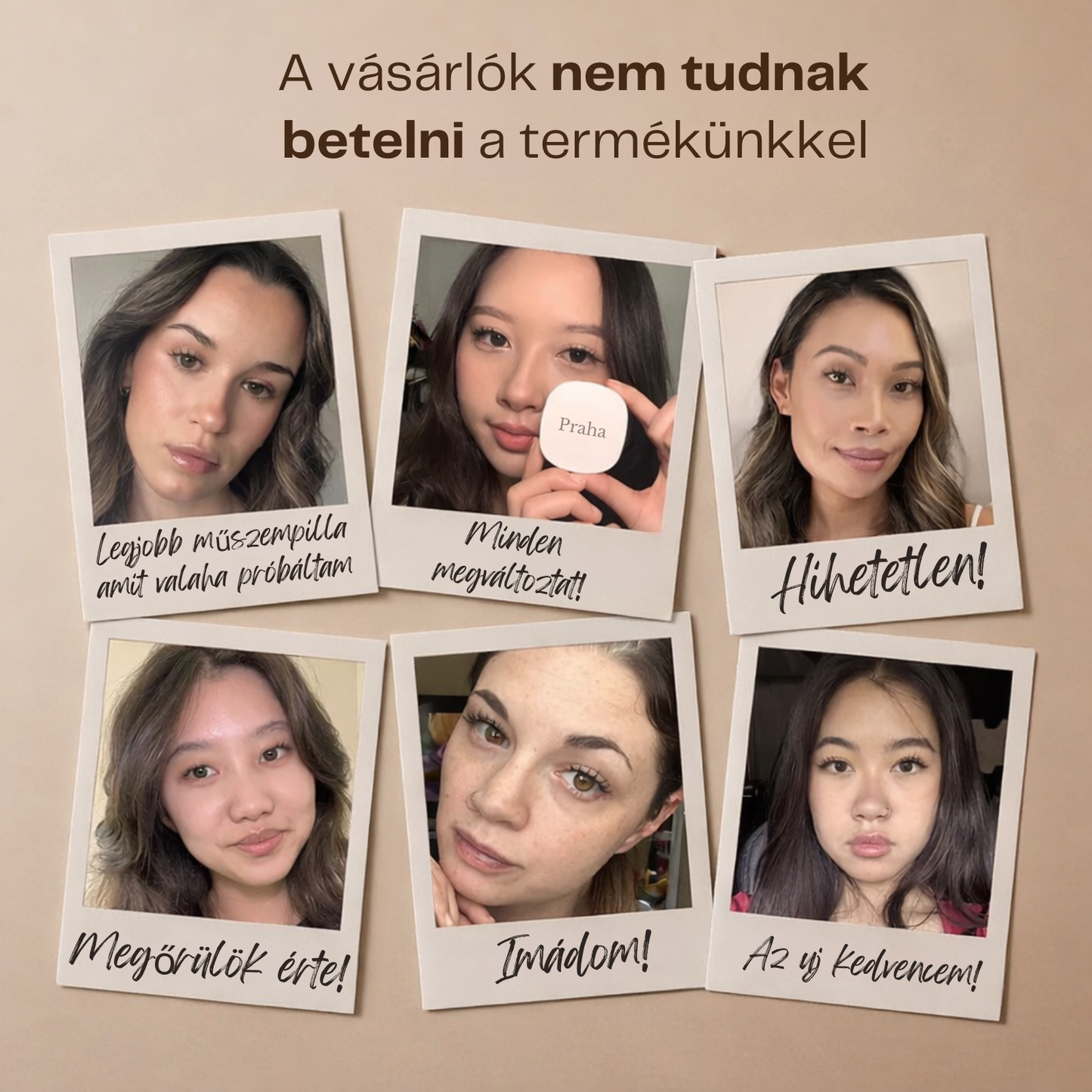 Praha Mágneses Szempilla